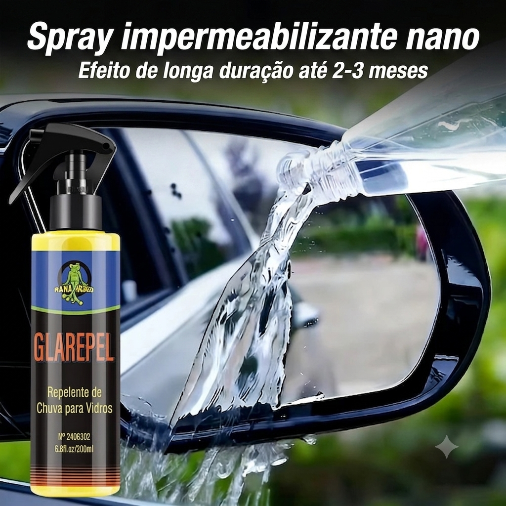 Spray Hidrofóbico para Vidro Automotivo