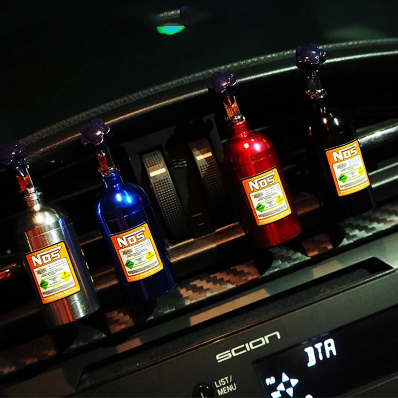 Aromatizante para carro NOS Garrafa De Nitrogênio