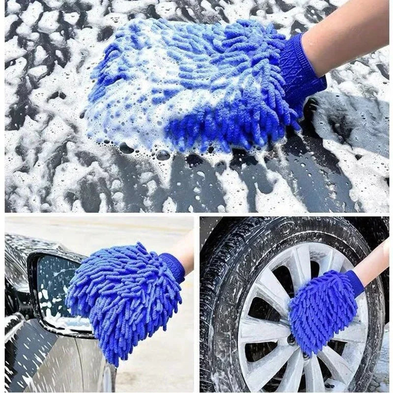 Kit de limpeza automotiva (15 peças)