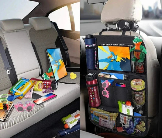 Organizador de Banco automotivo Multifuncional à Prova d'Água com Suporte para Tablet