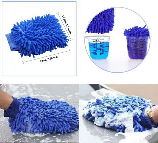 Kit de limpeza automotiva (15 peças)