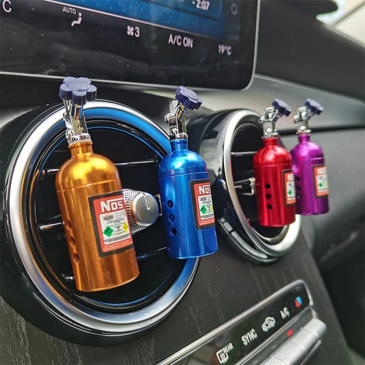 Aromatizante para carro NOS Garrafa De Nitrogênio